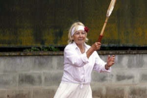 Monika Retro-Tennis historisch